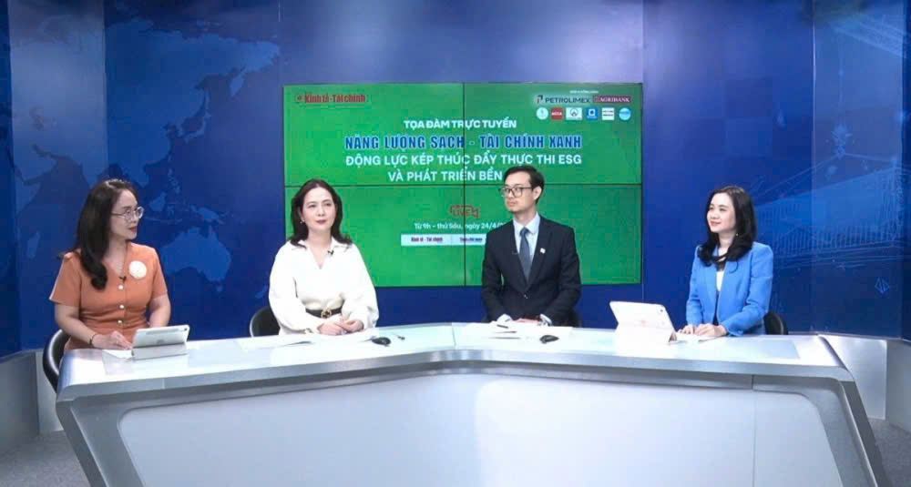 Tọa đàm trực tuyến về tài chính xanh và ESG